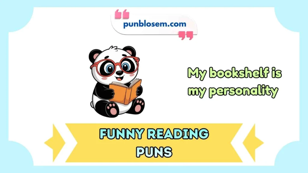 Funny reading puns for adults