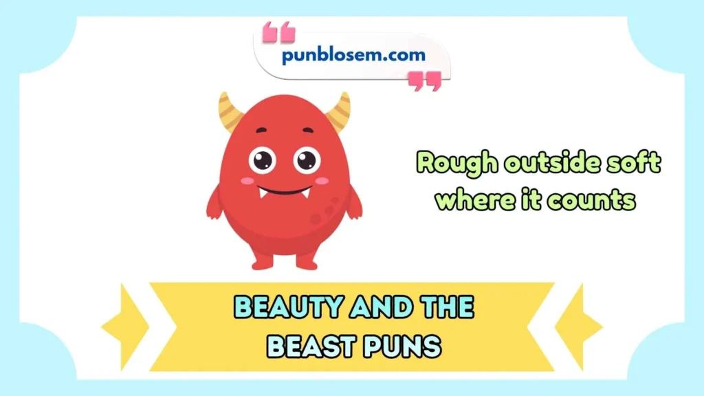Beauty and the Beast puns dirty mild & playful