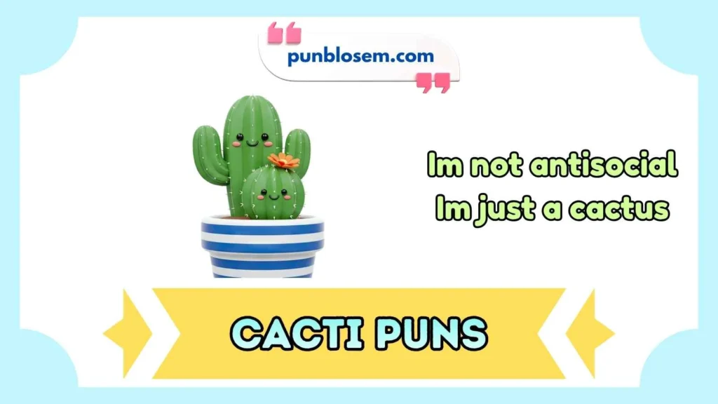 Cactus Jokes One Liners