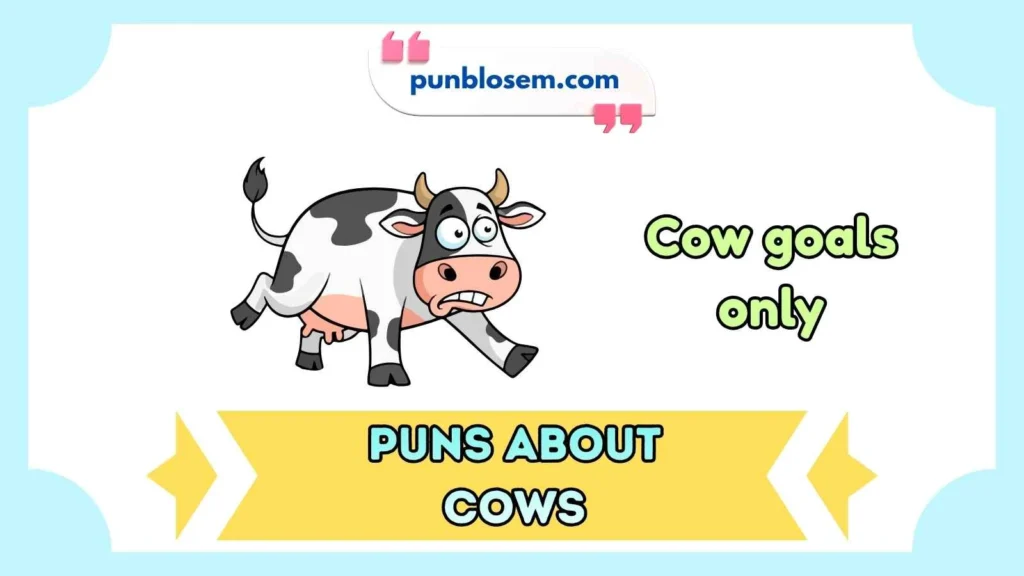 Cow puns one liners