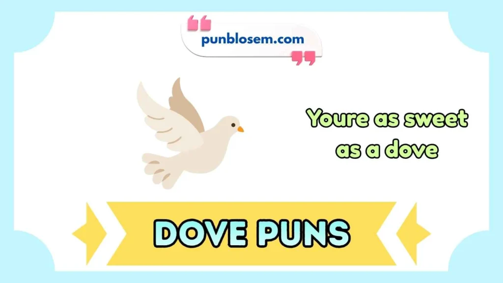 Cute Dove Puns
