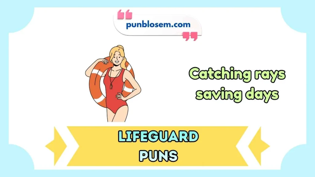 Lifeguard Puns Captions