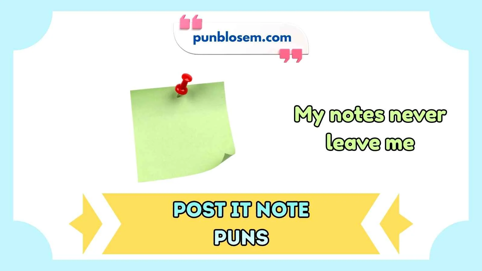 376+ Post It Note Puns Ultimate List of Witty Notes 2026