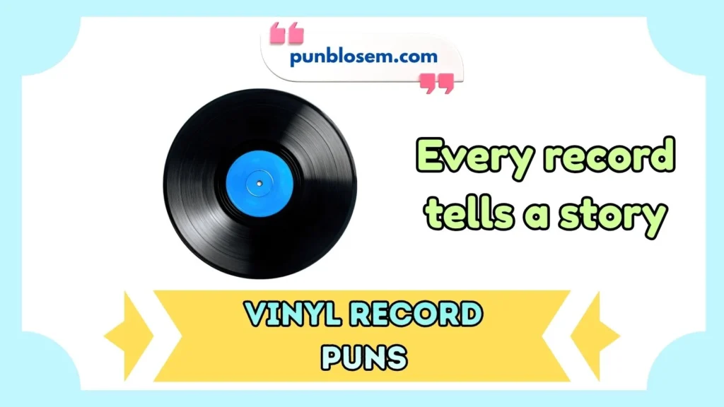 Vinyl Record Puns Captions