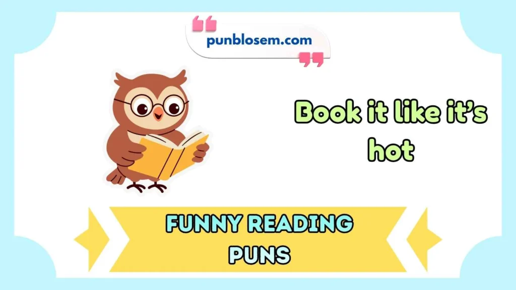 Funny Reading Puns