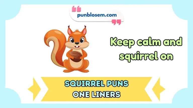 squirrel puns one liners