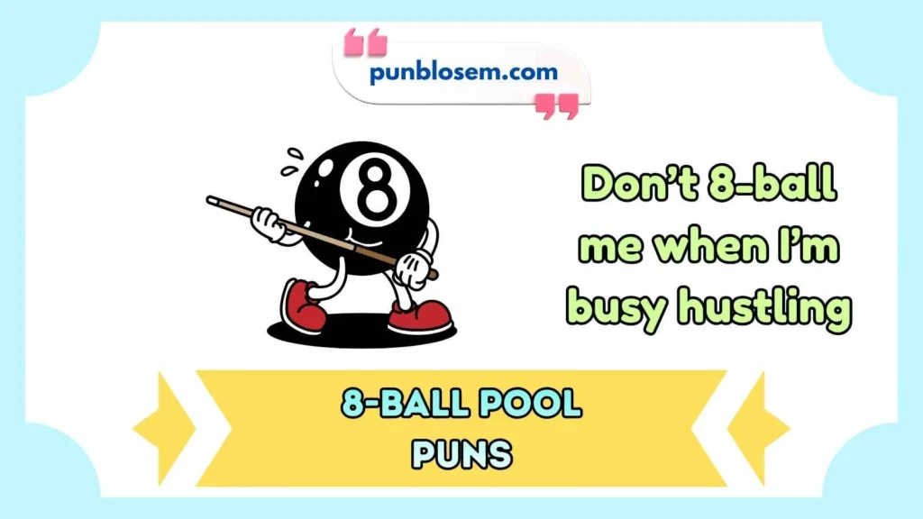8-ball pool puns