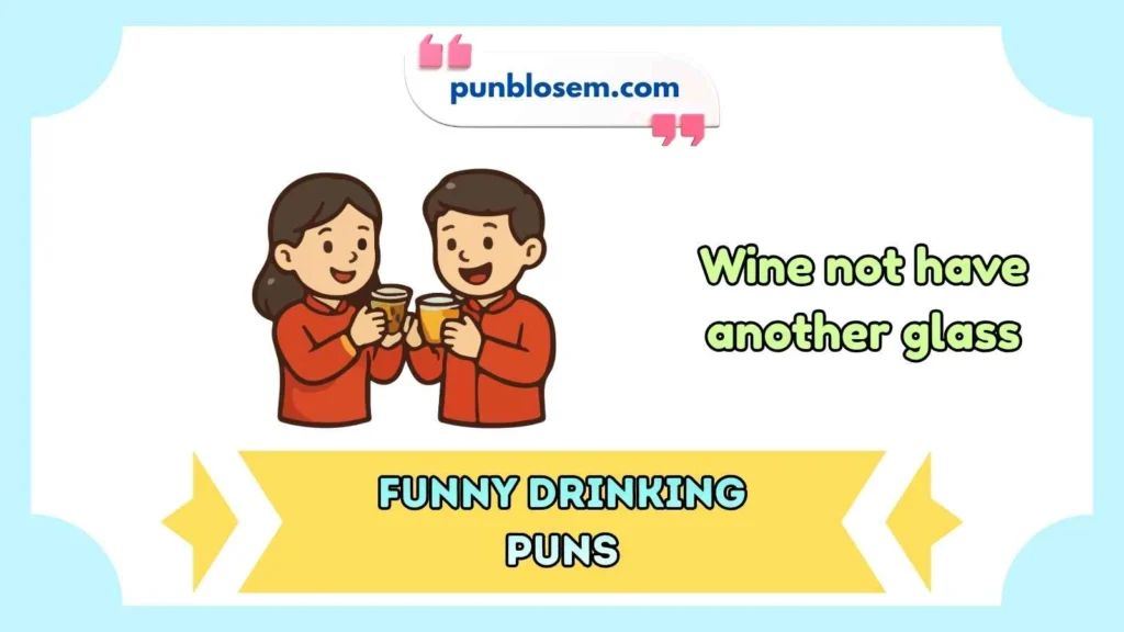 funny drinking puns
