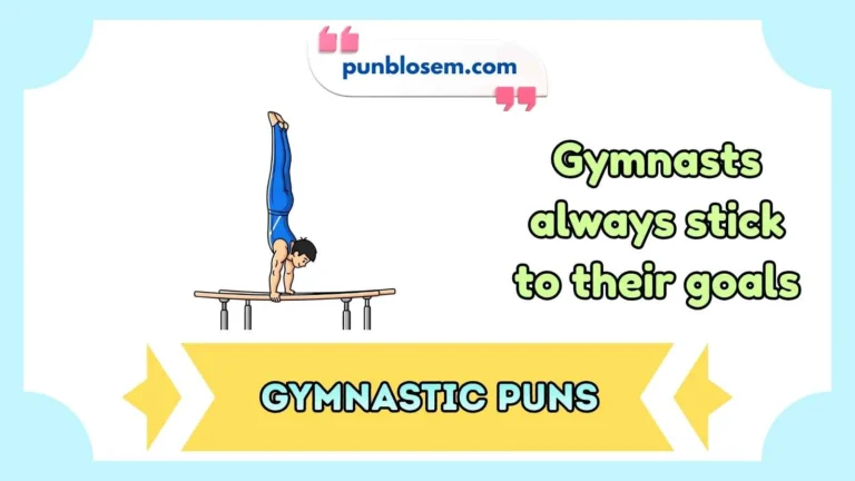 gymnastic puns