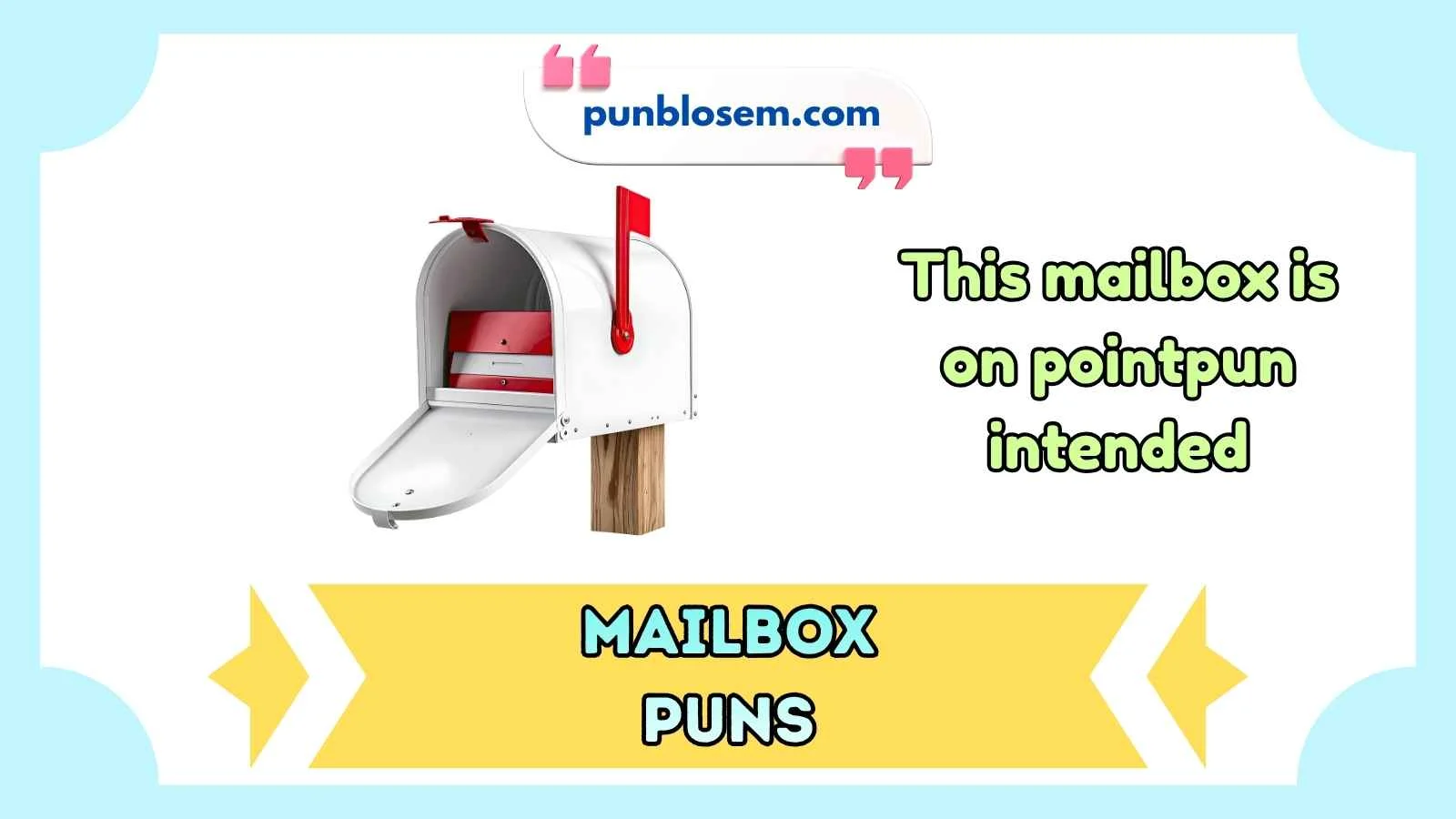 354+ Mailbox Puns Side Splitting Humor to Brighten Your Day 2026
