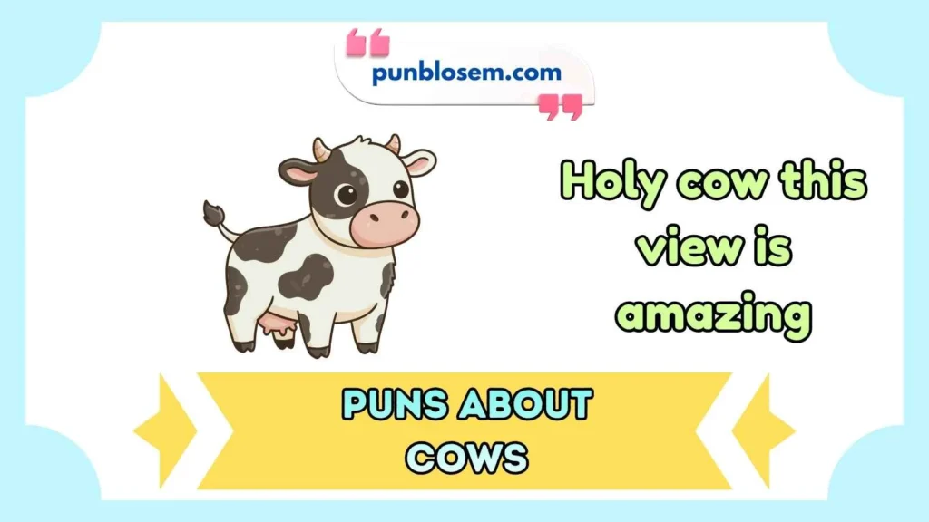puns about cows