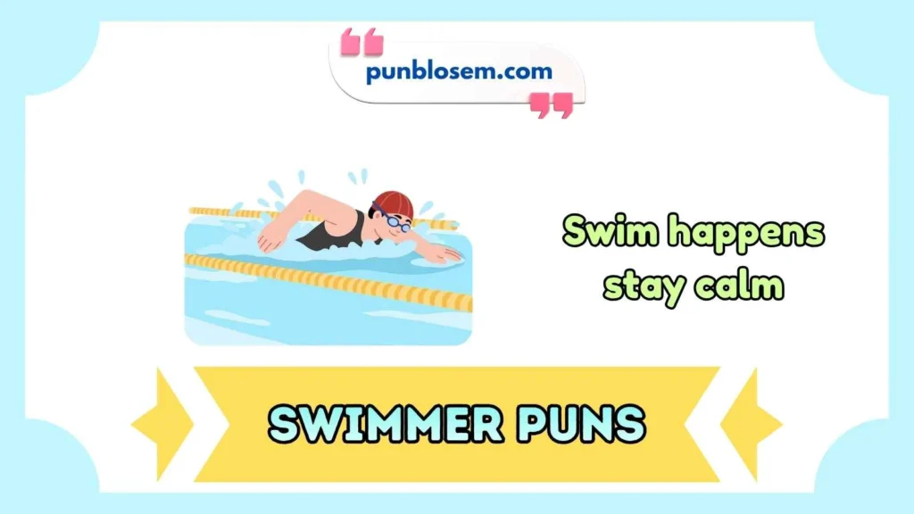 swimmer puns