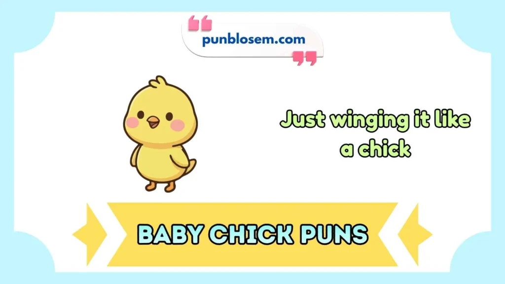 baby chick puns