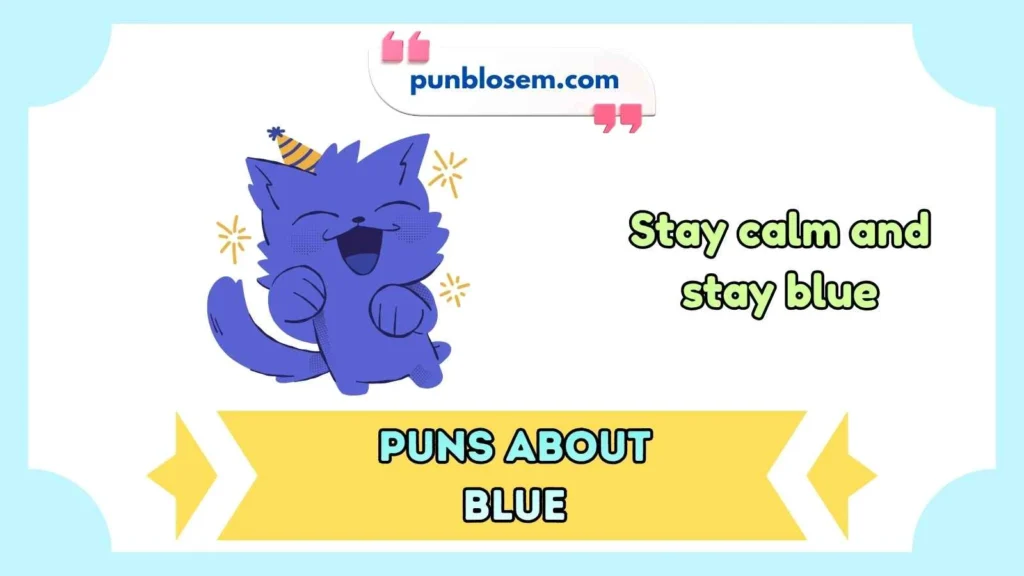 puns about blue