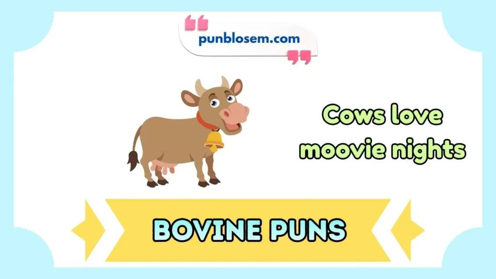 bovine puns
