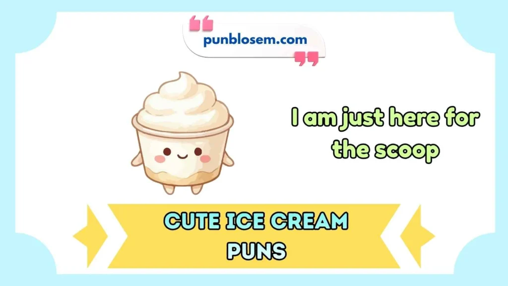 cute ice cream puns