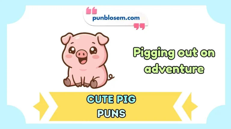 cute pig puns