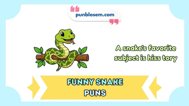 funny snake puns